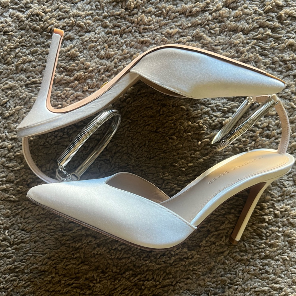Bridal Heels | Veronica beard Satin Heels